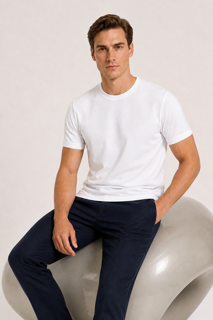 Azuro Tee White