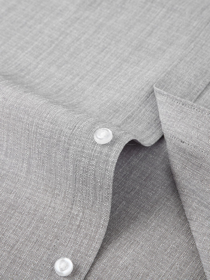 Textured Long Sleeve Turtleneck Shirt