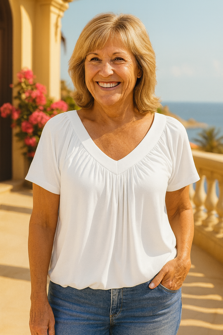 Maris| Luxe Comfort Top – Flattering Ease for Every Day (S–5XL)