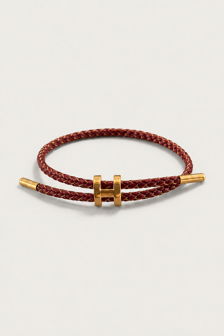 Aurea Bracelet Burgundy/Gold