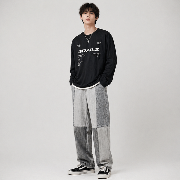 Marco DeLuca | Baggy Wide Leg Jeans For Men