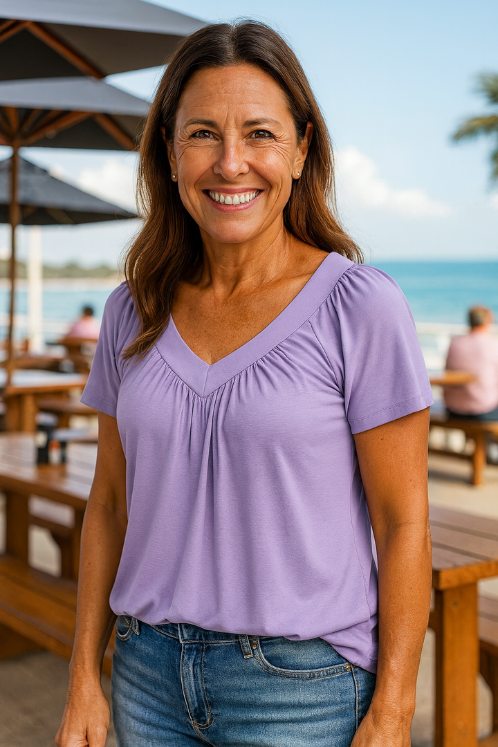 Maris| Luxe Comfort Top – Flattering Ease for Every Day (S–5XL)