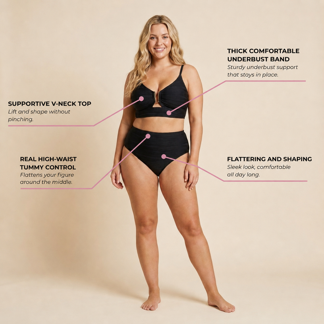 Ondine U-Wire Textured Bikini