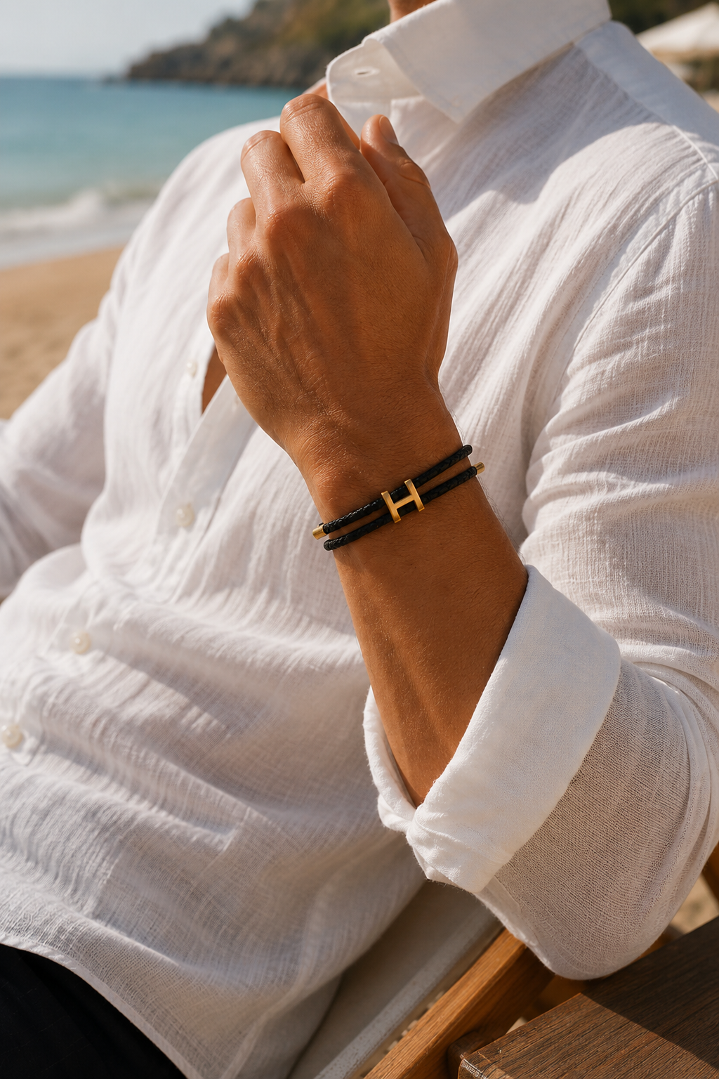 Aurea Bracelet Black/Gold