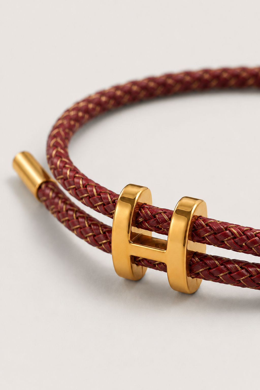 Aurea Bracelet Burgundy/Gold