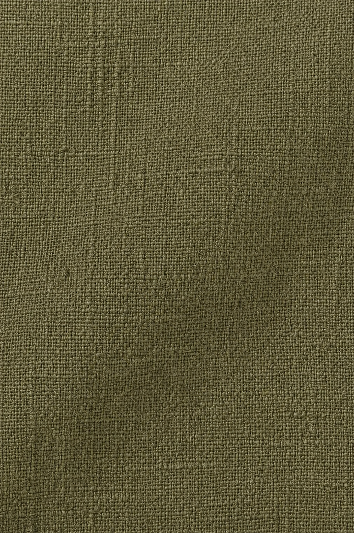 Linen Bayside Trousers Olive