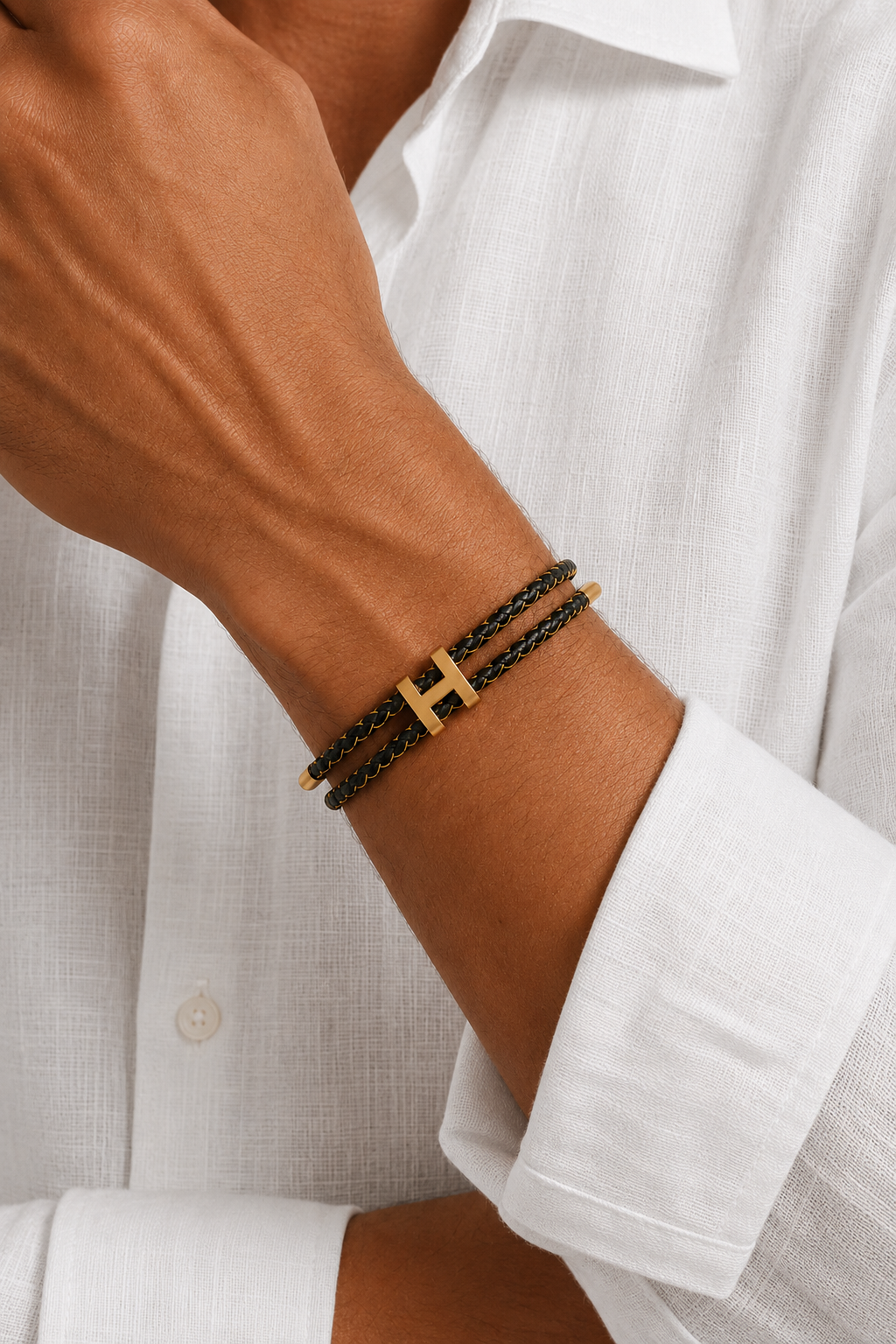 Aurea Bracelet Gold/Black