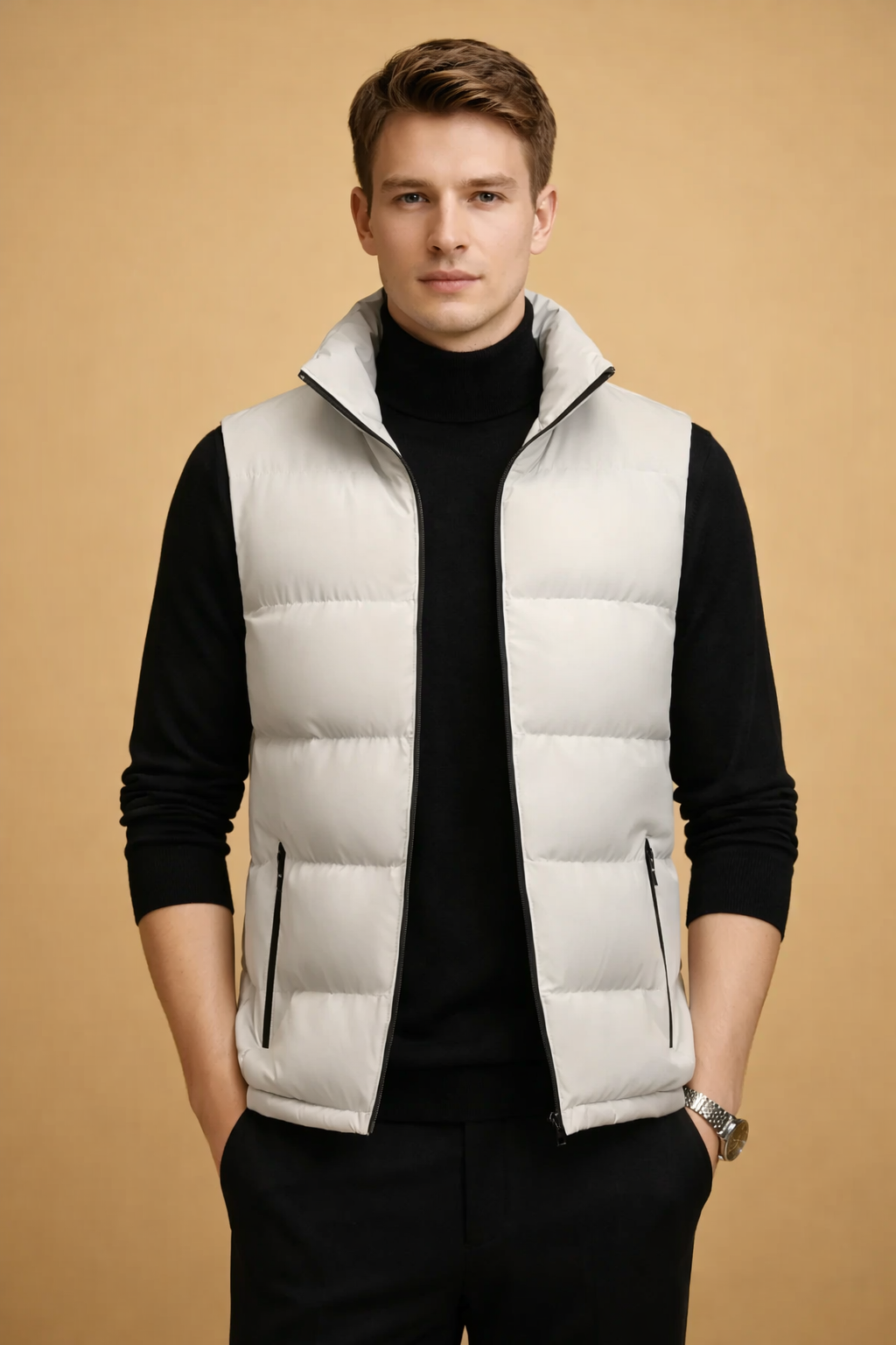 Ethan Dubois | Lightweight Quilted Bodywarmer For Men