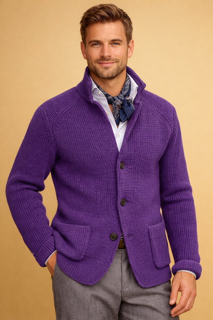 Matteo Ricci | Luxury Knit Cardigan For Men