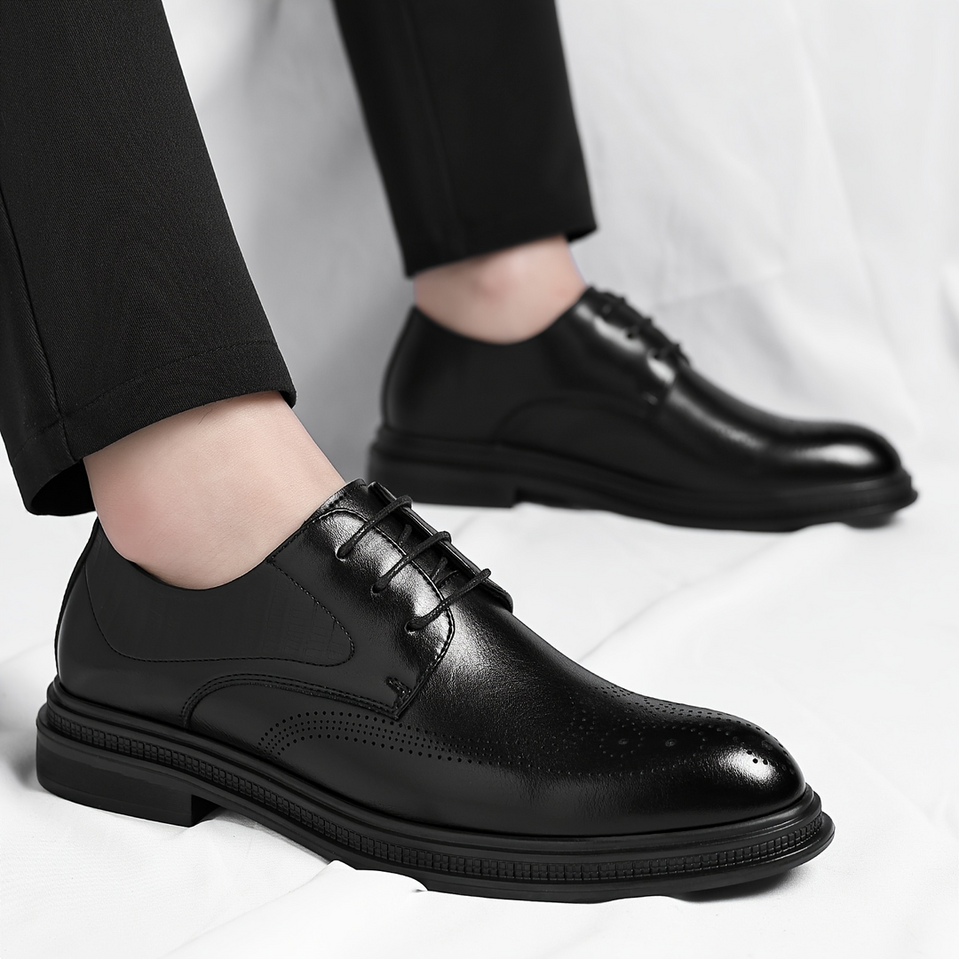 Verona Leather Brogue Dress Shoes