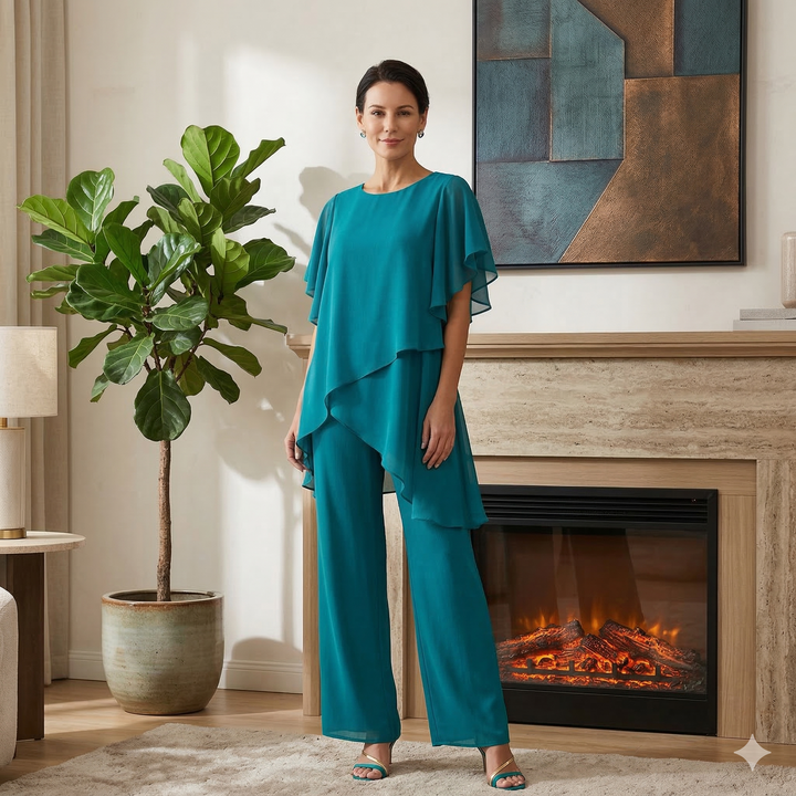 Martine Chiffon Set