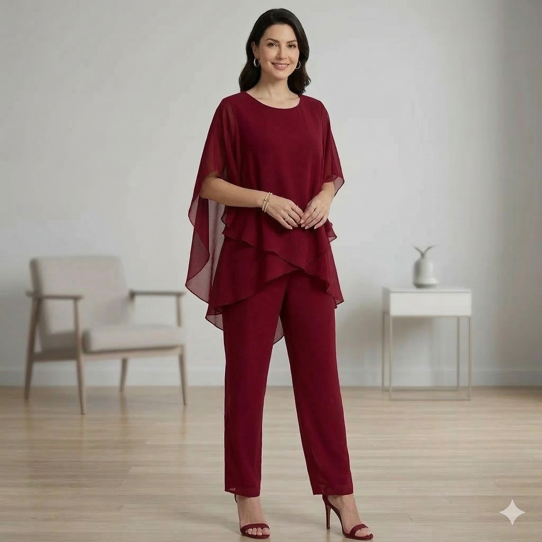 Martine Chiffon Set