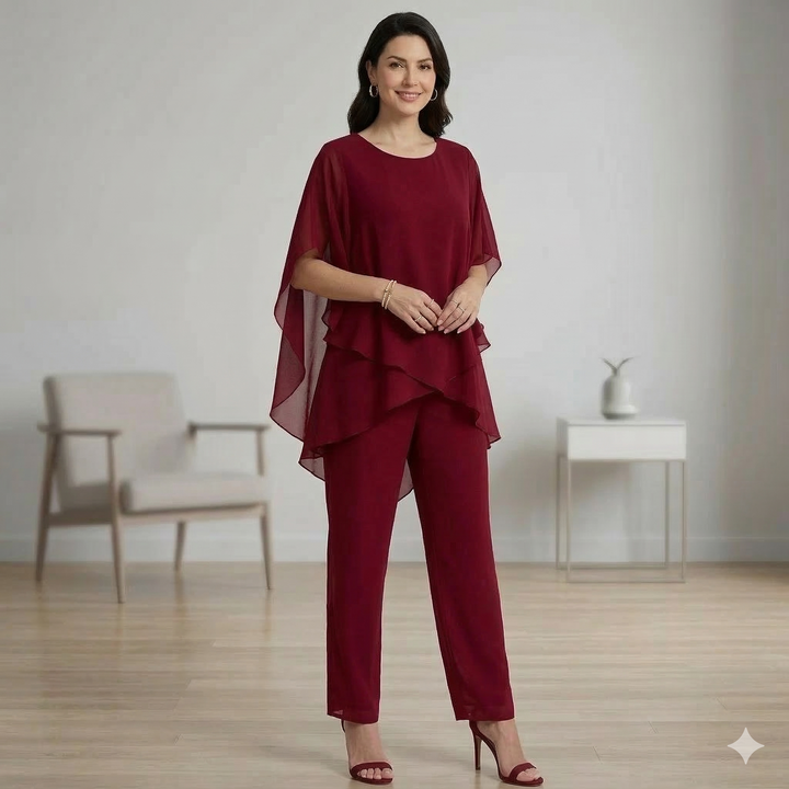 Martine Chiffon Set
