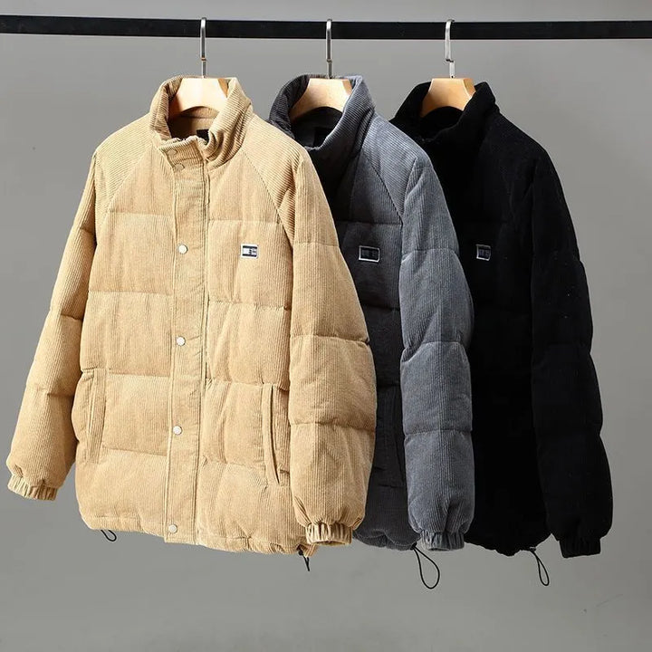 Matteo Sinclair | Corduroy Puffer Jacket For Men
