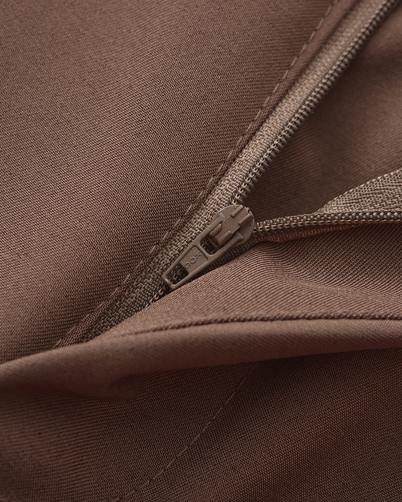 Alessio Romano | Tailored Pleated Trousers with Refined Structure For Men