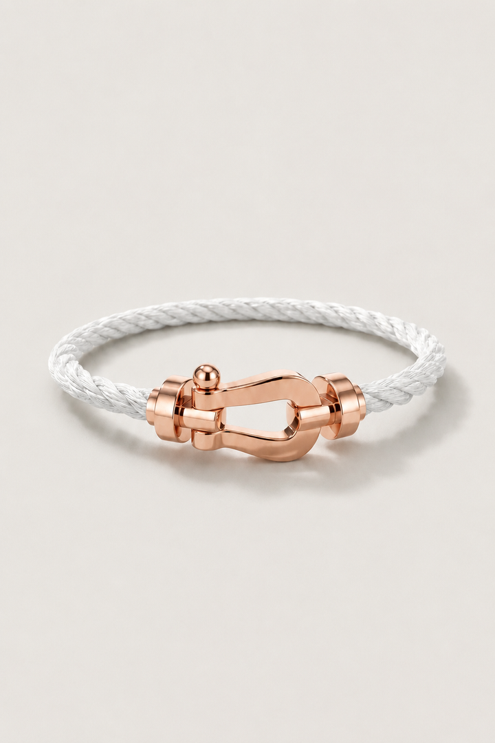 Aurelio Bracelet White / Rose Gold