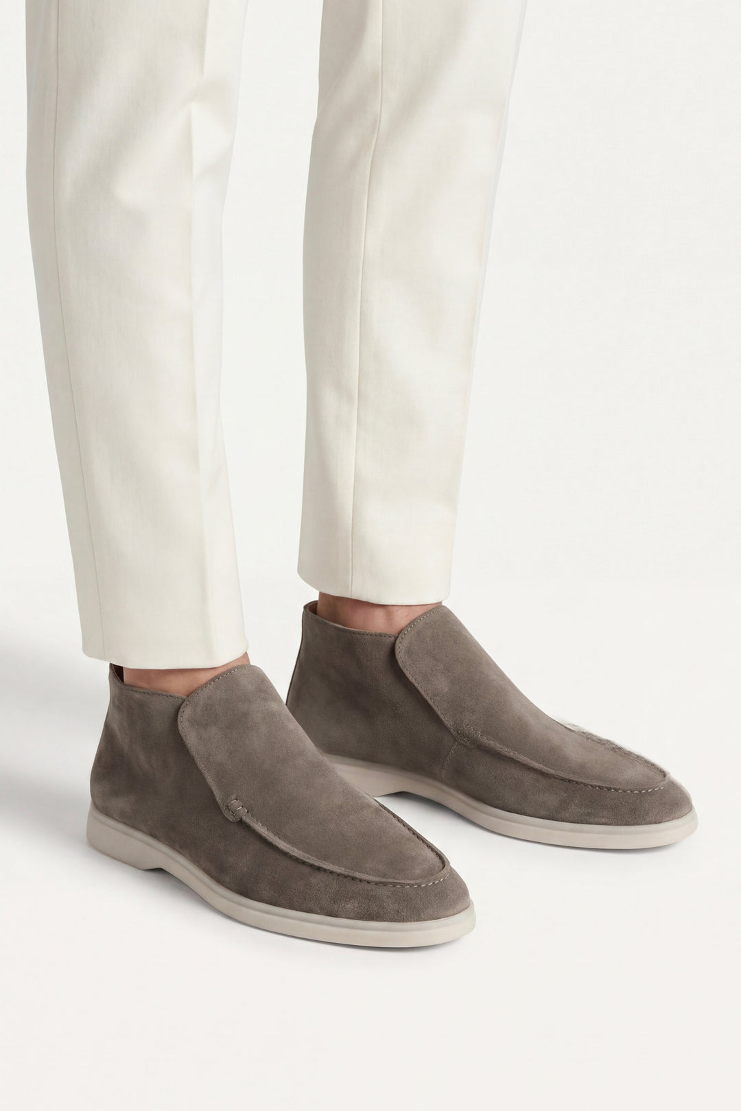 Capri High Top Loafer Olive Green