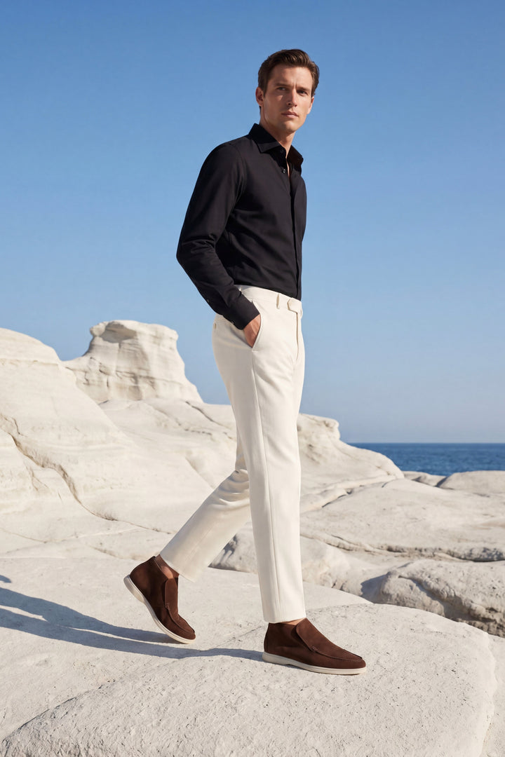 Capri High Top Loafer Brown
