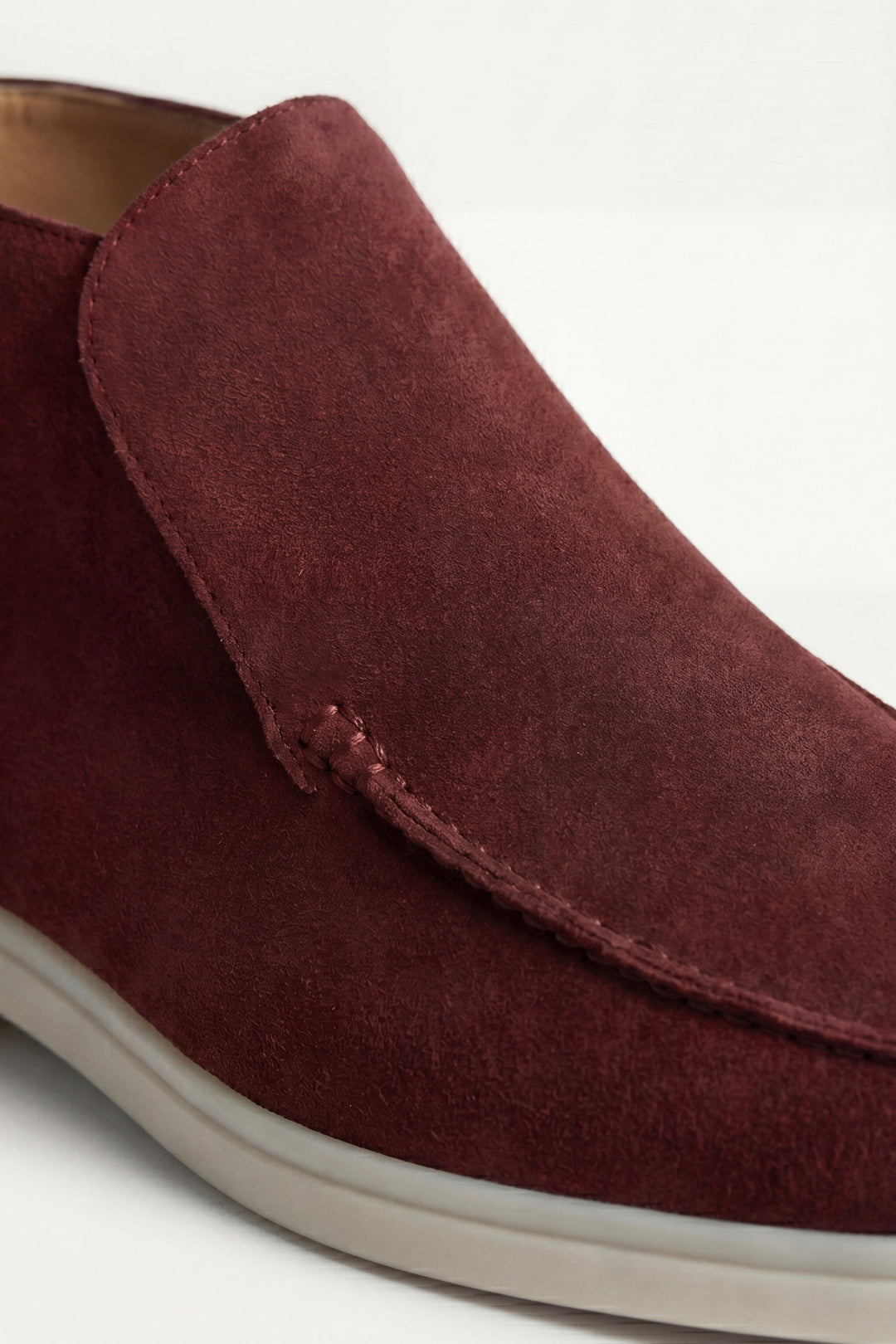 Capri High Top Loafer Burgundy
