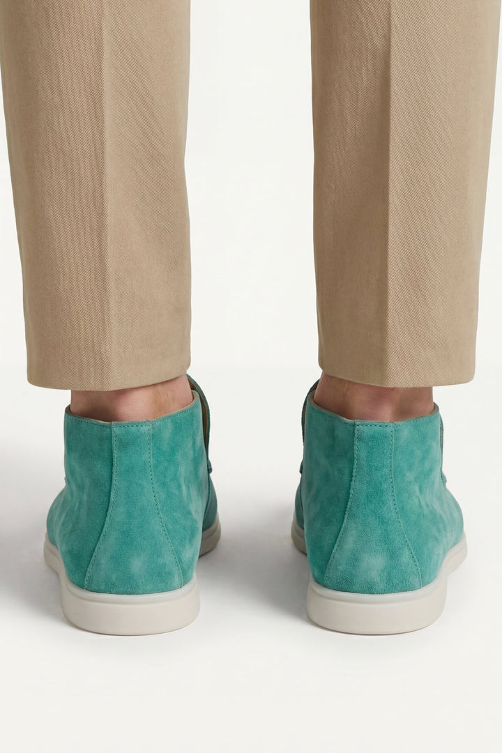Capri High Top Loafer Turquoise