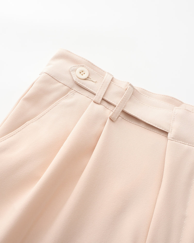 Alessio Romano | Tailored Pleated Trousers with Refined Structure For Men