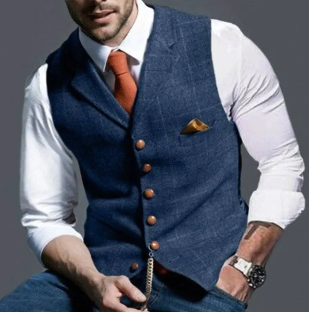 Luca Moretti | Classic Formal Vest For Men