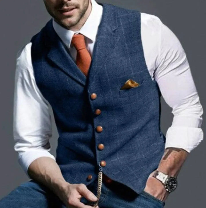 Luca Moretti | Classic Formal Vest For Men