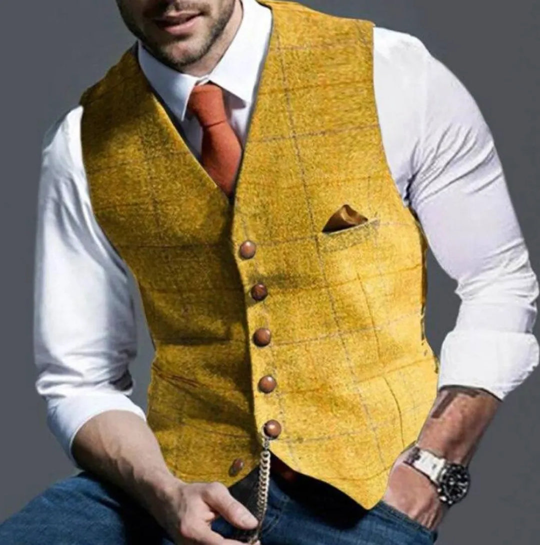 Luca Moretti | Classic Formal Vest For Men