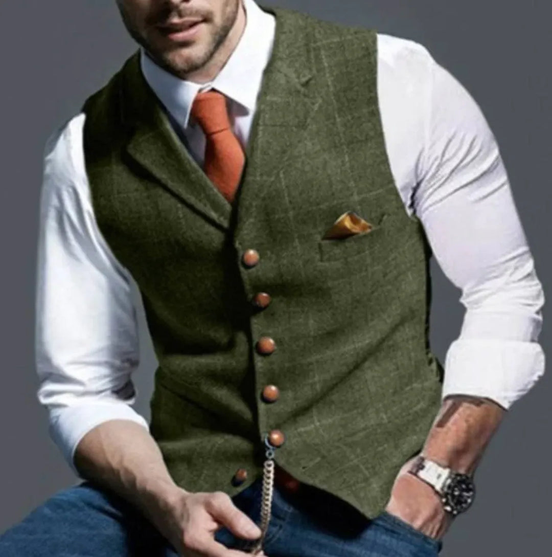 Luca Moretti | Classic Formal Vest For Men
