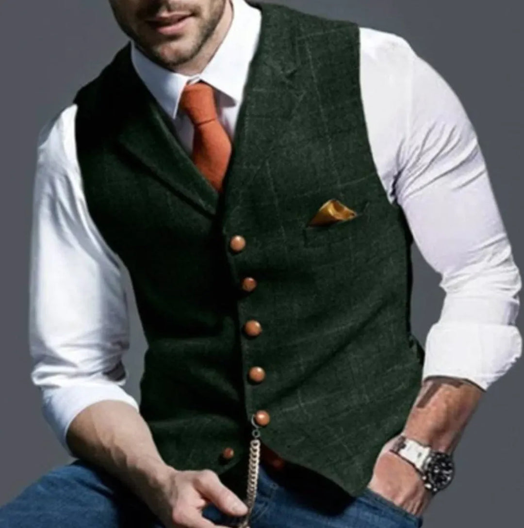 Luca Moretti | Classic Formal Vest For Men