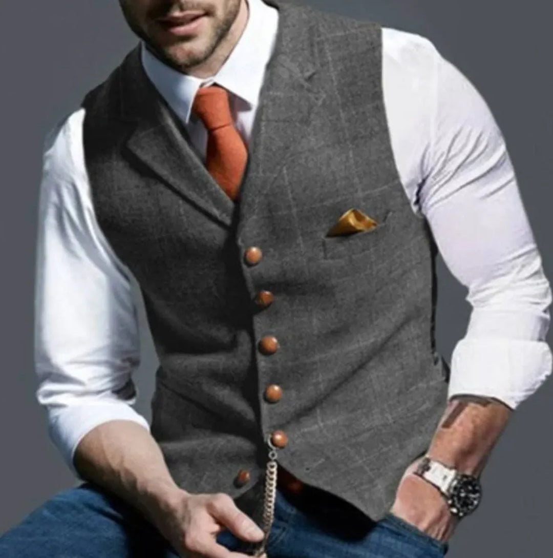 Luca Moretti | Classic Formal Vest For Men
