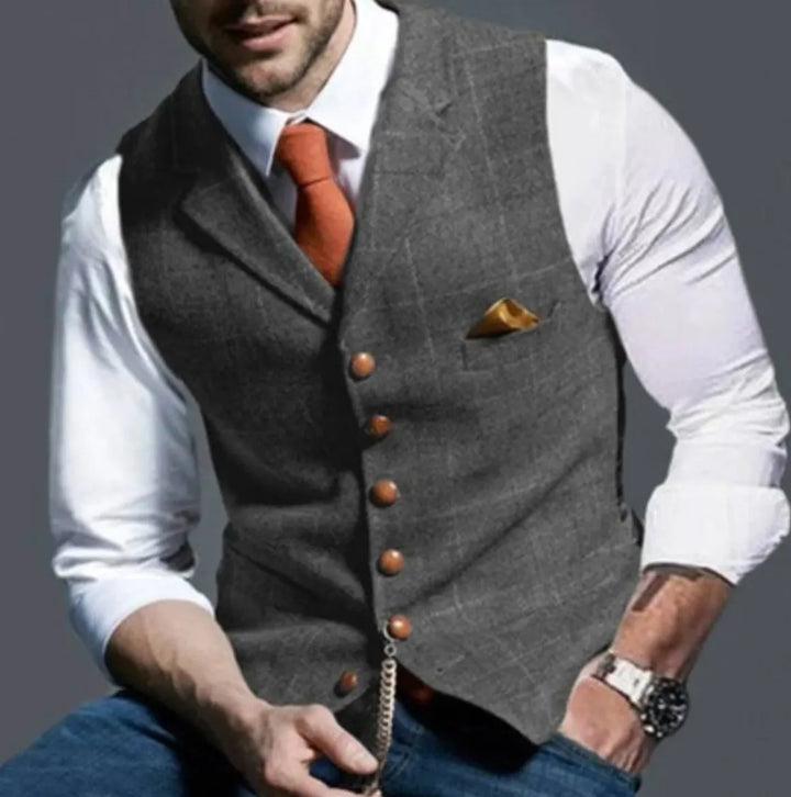 Luca Moretti | Classic Formal Vest For Men