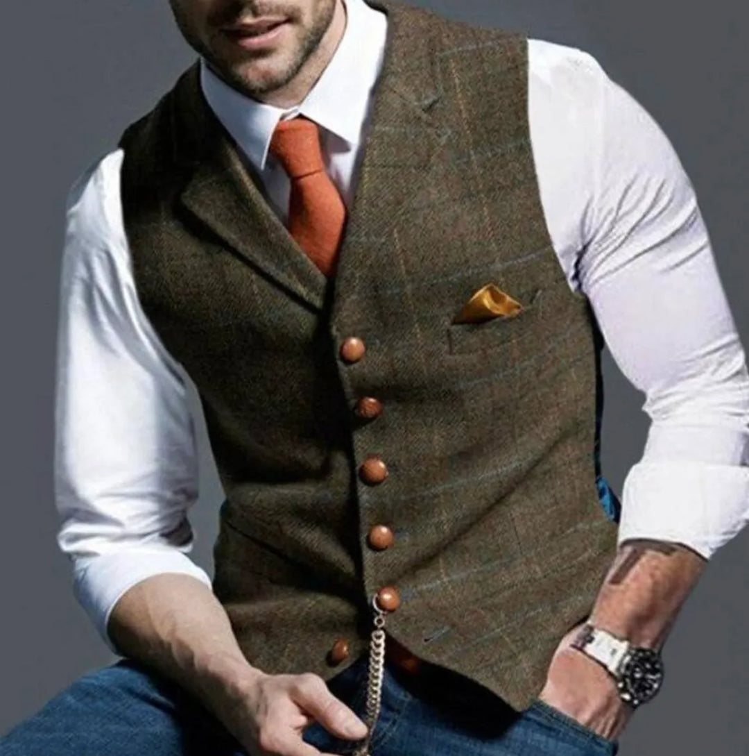 Luca Moretti | Classic Formal Vest For Men