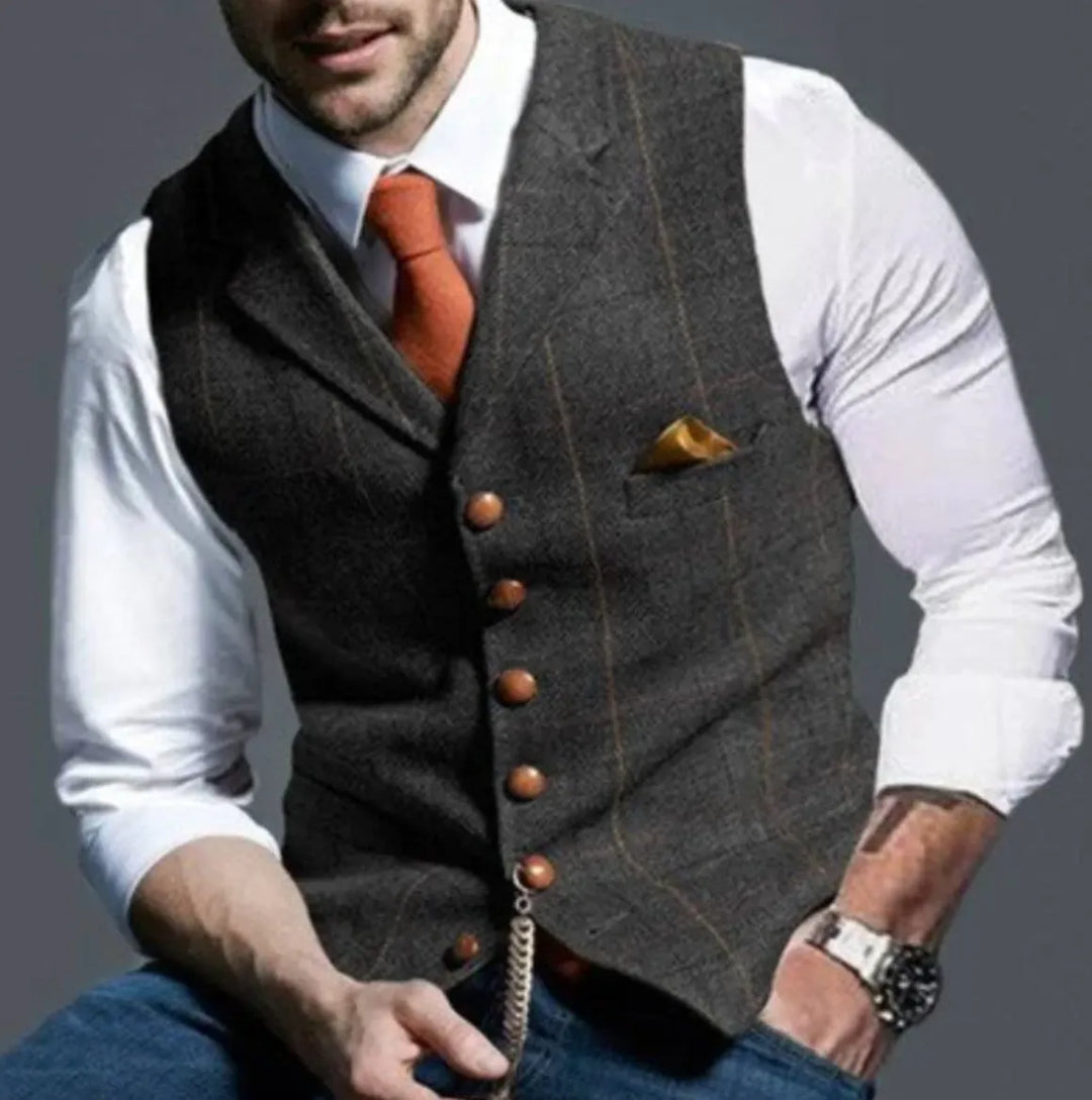 Luca Moretti | Classic Formal Vest For Men