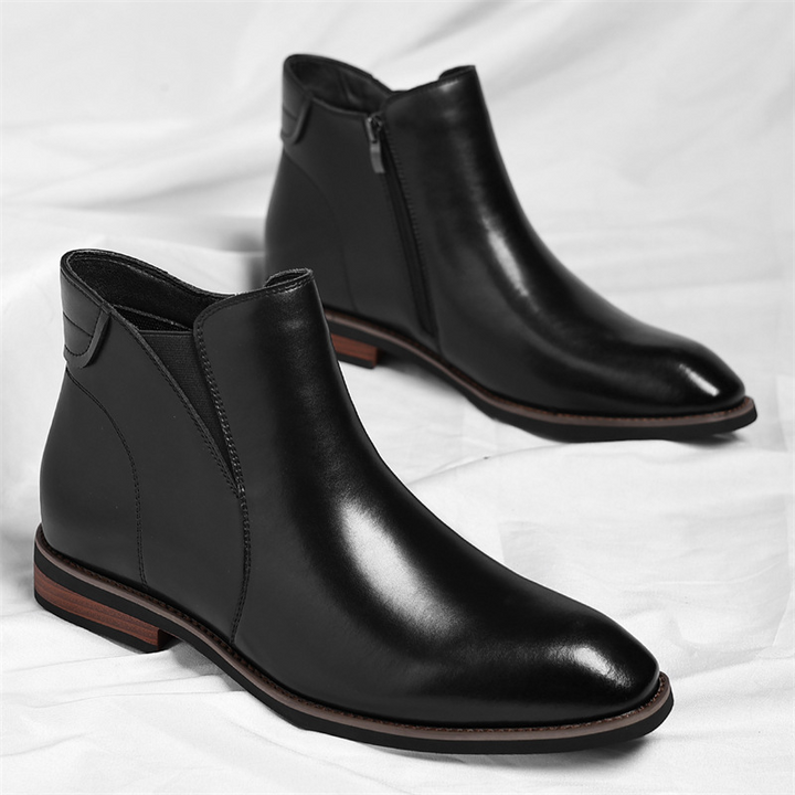 Cristiano Leather Chelsea Boots