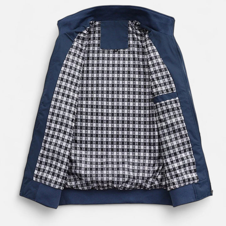 Luca Moretti | Premium Zip Bomber Jacket For Men