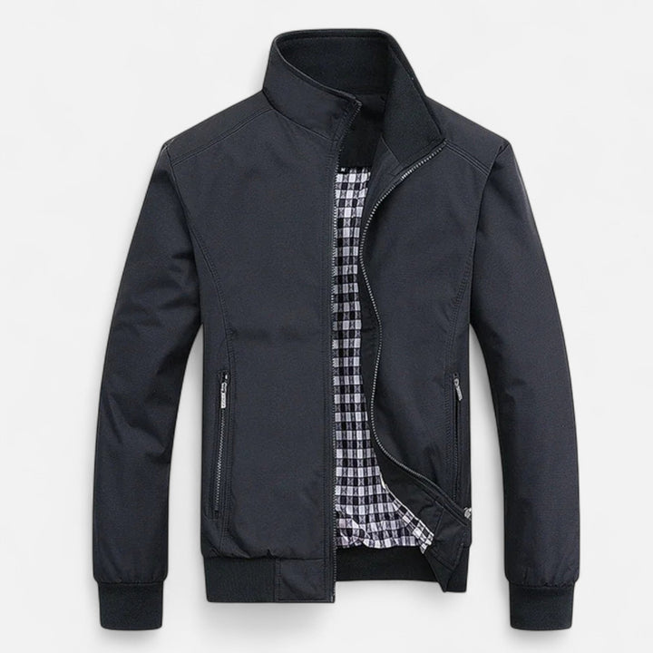 Luca Moretti | Premium Zip Bomber Jacket For Men