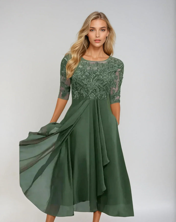 Margherita Lace Occasion Dress