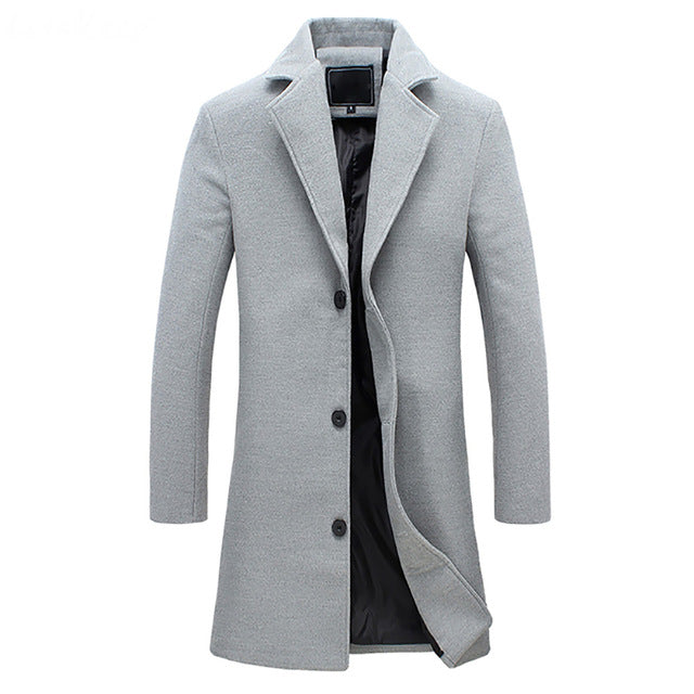 Julien Moreau | Luxury Tailored Wool Coat For Men