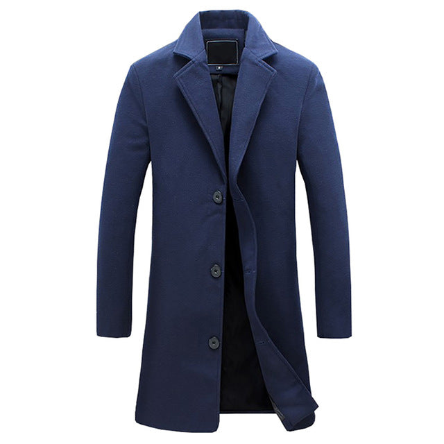 Julien Moreau | Luxury Tailored Wool Coat For Men