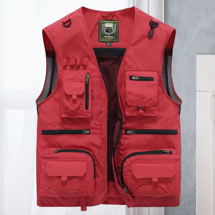 Luca Romano | Multi-Pocket Utility Vest For Men