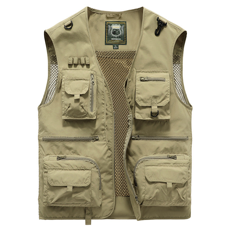 Luca Romano | Multi-Pocket Utility Vest For Men