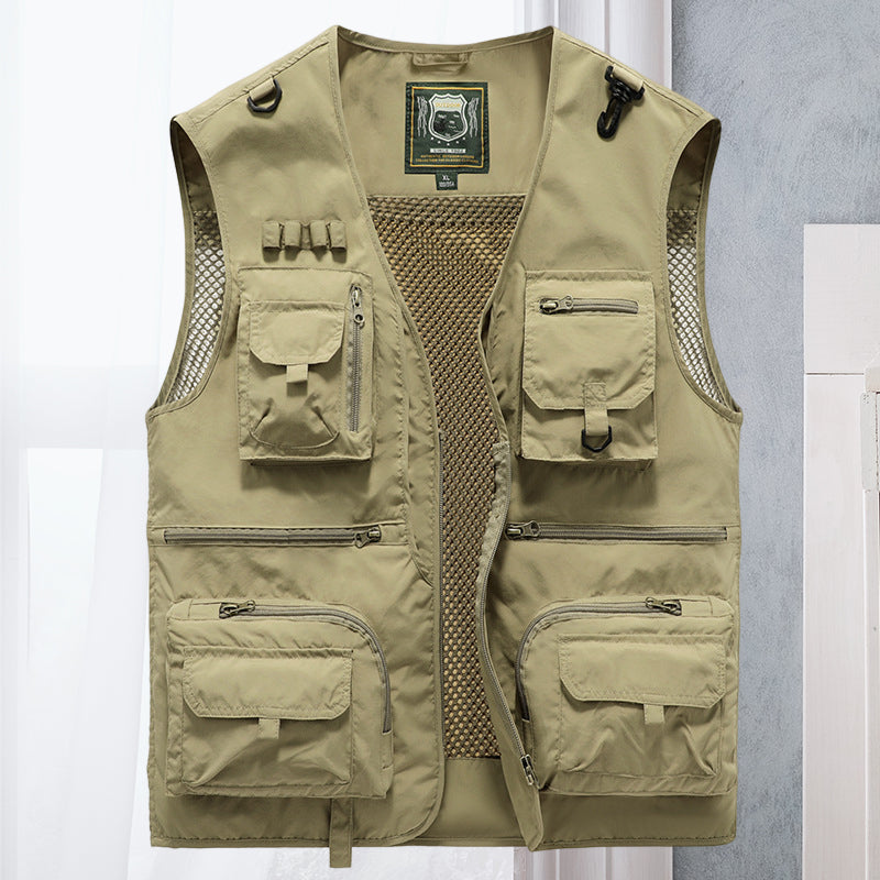 Luca Romano | Multi-Pocket Utility Vest For Men