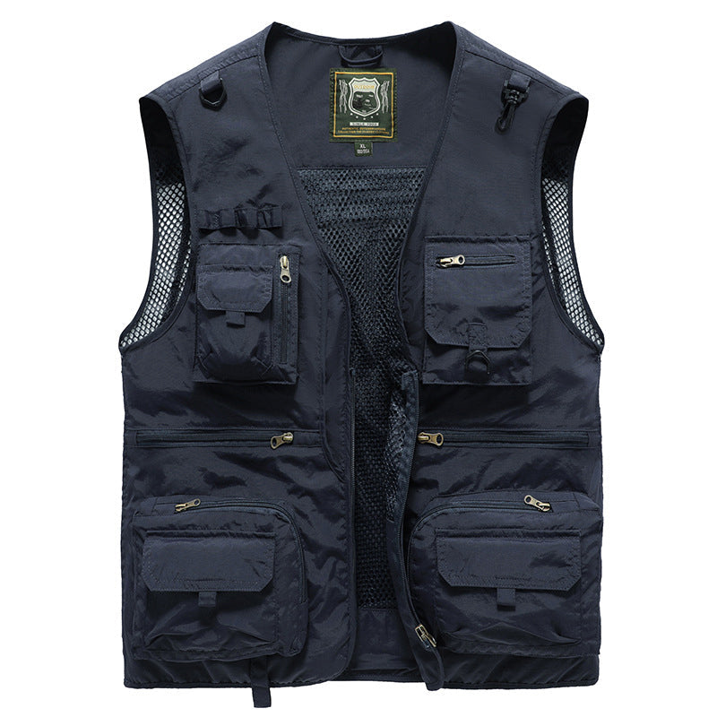 Luca Romano | Multi-Pocket Utility Vest For Men