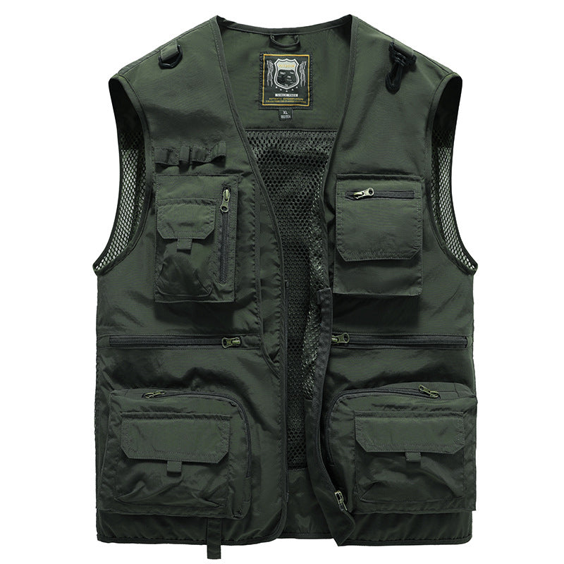 Luca Romano | Multi-Pocket Utility Vest For Men