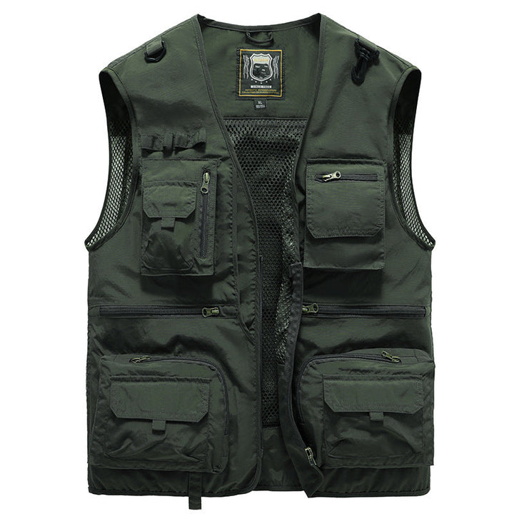 Luca Romano | Multi-Pocket Utility Vest For Men