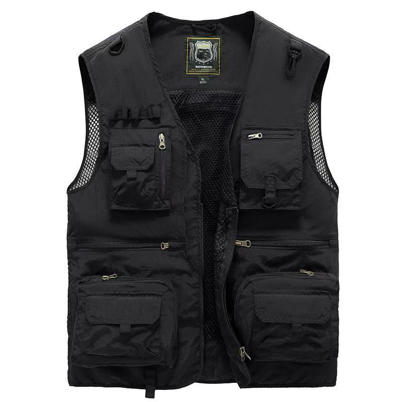 Luca Romano | Multi-Pocket Utility Vest For Men