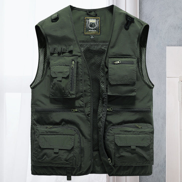 Luca Romano | Multi-Pocket Utility Vest For Men