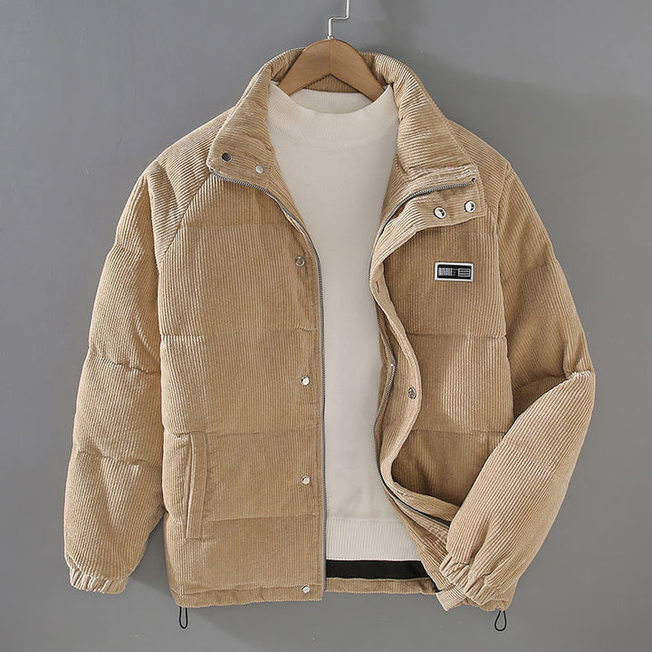 Matteo Sinclair | Corduroy Puffer Jacket For Men