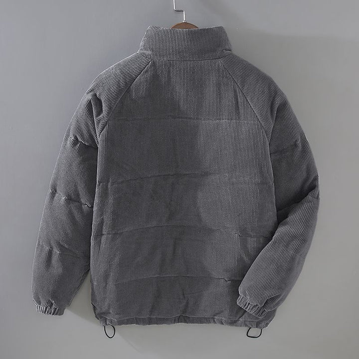 Ethan Gallagher | Men's Corduroy Puffer Jacket For Men